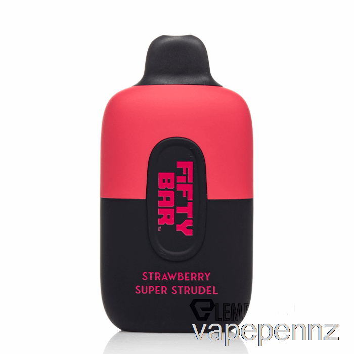 Fifty Bar 6500 Disposable Strawberry Super Strudel VAPE NZ
